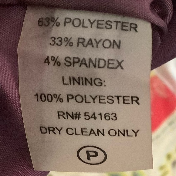 NWT Calvin Klein Dress‎ Size 8 Purple Plum Sleeveless Faux Front Zipper Design - Picture 13 of 16